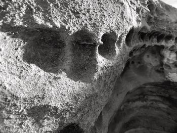 Close-up of sand on beach