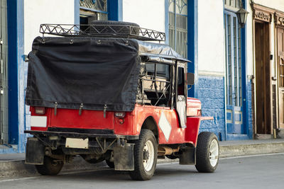 Car on street