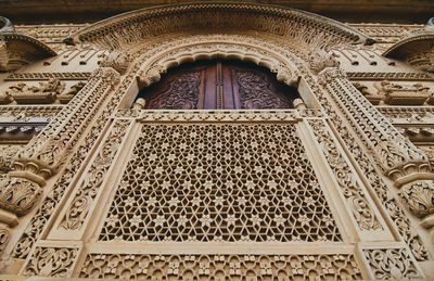 Low angle view of historical building