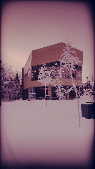 Building . snow