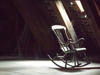 View of empty chairs