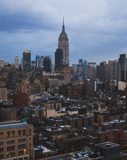 Cityscape against sky