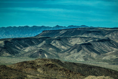 Mountains against sky