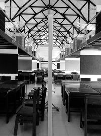 Interior of modern building