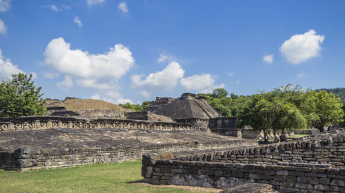 Old ruins against sky