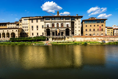 Buildings at waterfront