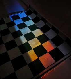 Full frame shot of tiled floor