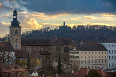 Buildings in town