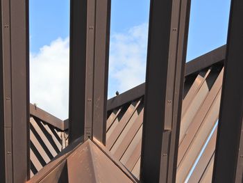 Low angle view of building against sky