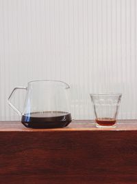 Close-up of drink on table