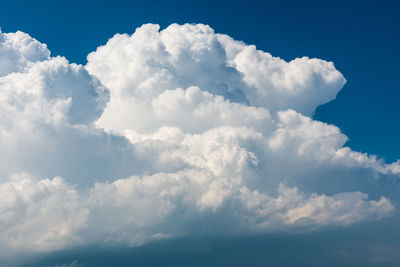 Low angle view of clouds in sky
