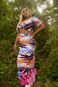 Portrait of a beautiful young woman