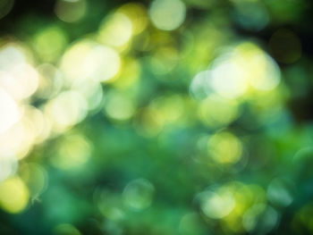 Full frame shot of defocused lights