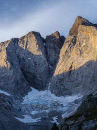 View of rocky mountains