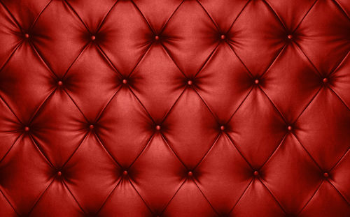 Full frame shot of upholstered sofa