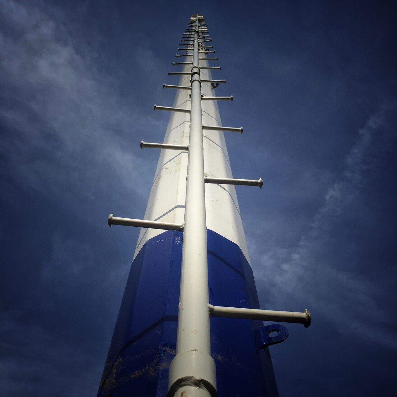 low angle view, sky, no people, outdoors, day, cloud - sky, nature