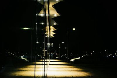 Street light at night