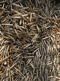 Full frame shot of metal