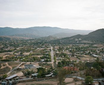 Aerial view of cityscape