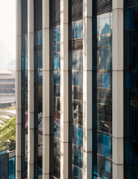 Low angle view of modern building