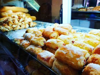 Close-up of food for sale in store