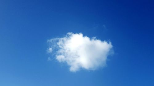 Low angle view of cloudy sky