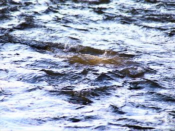 Full frame shot of sea water