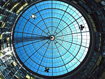 Low angle view of ceiling