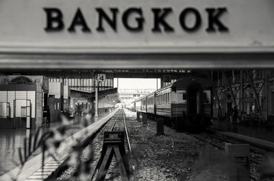 Hualumpong train station close in bangkok thailand 105 year old 