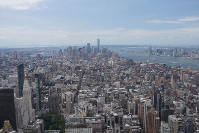 View from empire state building
