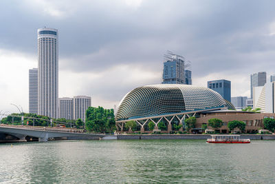 View of buildings in city