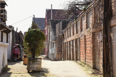 Street amidst buildings in city