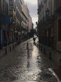 Street amidst buildings in city