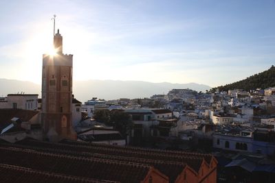 View of cityscape against sky