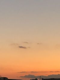 Scenic view of silhouette mountain against sky during sunset