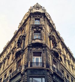 Low angle view of building against sky