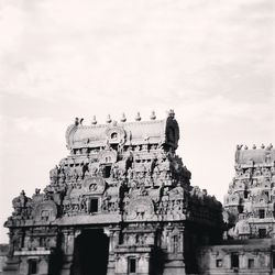 Low angle view of a temple