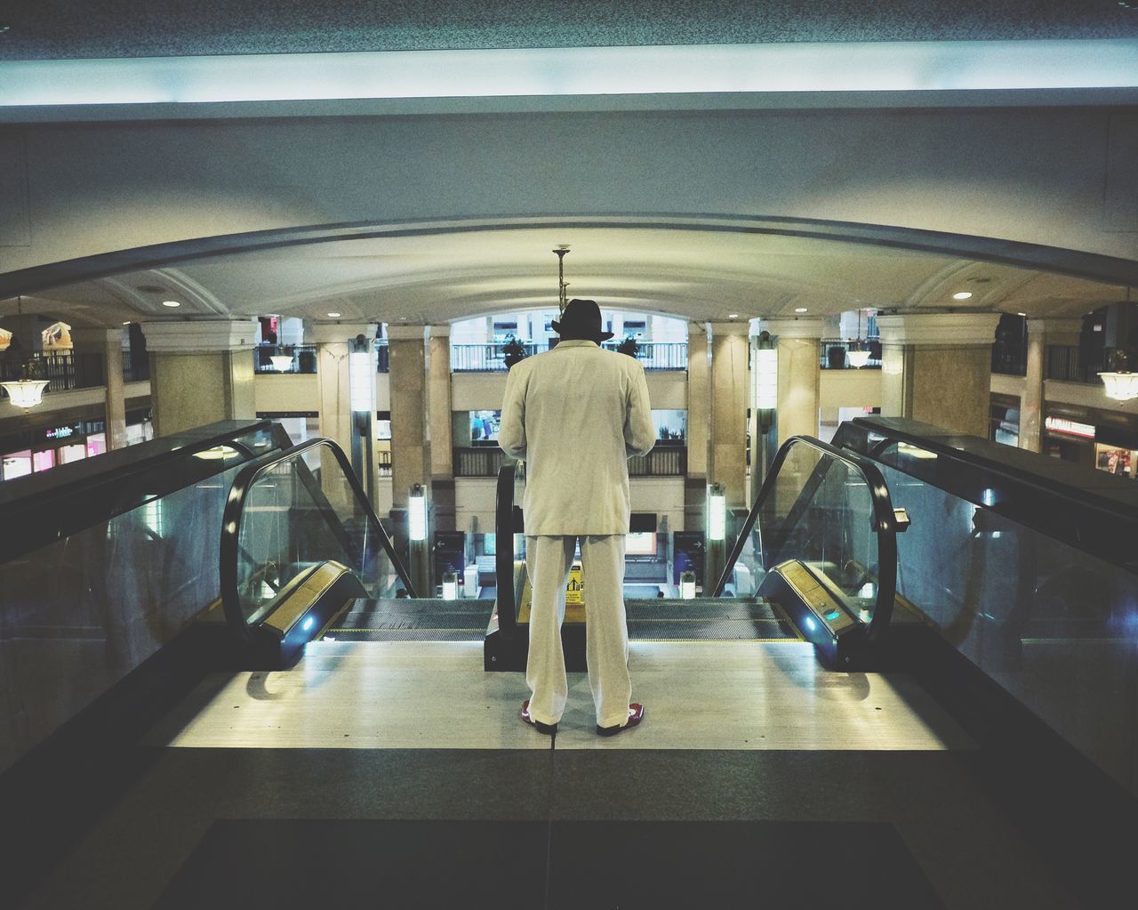 mode of transport, the way forward, stationary, escalator, subway station, city life, modern, city, day, parking lot, illuminated, diminishing perspective, empty, parking, lifestyles