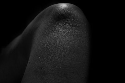 black background