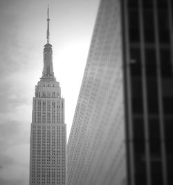 Low angle view of modern buildings