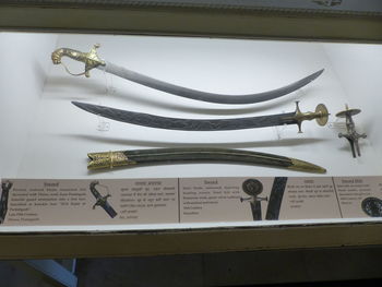 Close-up of open book on table