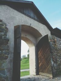 View of old building