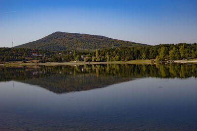 Lake reflection 