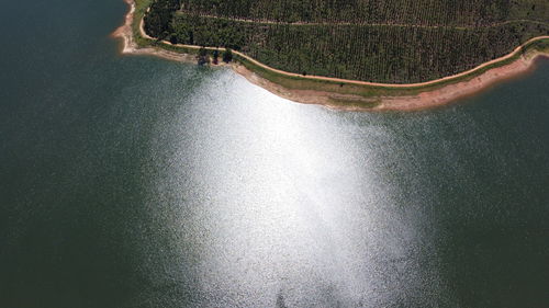 Light breeze ripples accross the witklip dam on a perfect day for family fishing/swimmimg fun