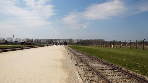 Road passing through landscape