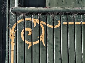 Close-up of chainlink fence