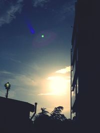 Low angle view of building against sky