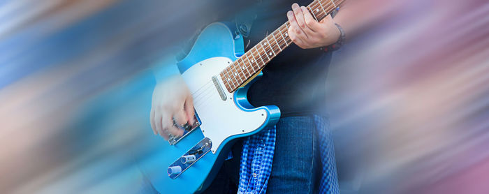 Man playing guitar