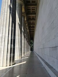 Corridor of building