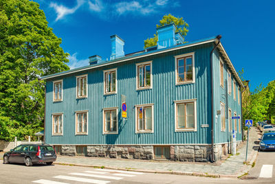 Buildings in city